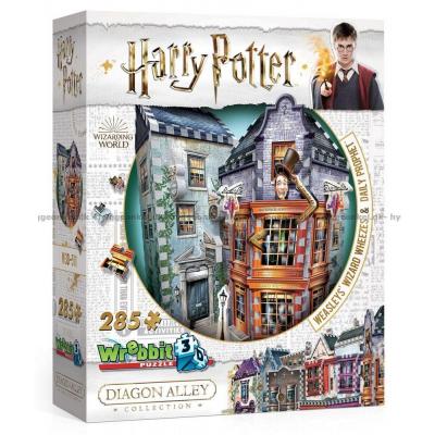 3D: Harry Potter: Brødrende Weasleys Troldmandstricks, 285 brikker