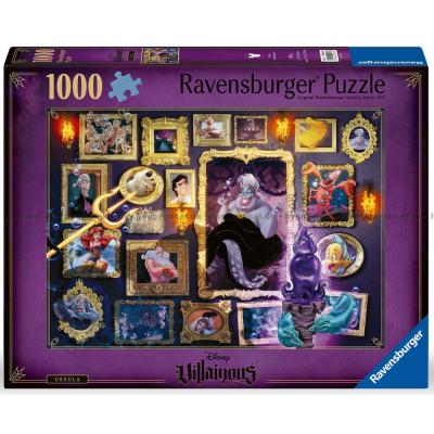 Disney skurke: Den lille Havfrue - Ursula, 1000 brikker