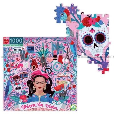 Billede af Braun: Kahlo - Viva la Vida, 1000 brikker