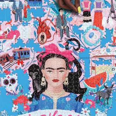 Billede af Braun: Kahlo - Viva la Vida, 1000 brikker