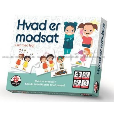 Hvad er modsat?, 20 brikker