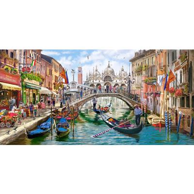 Billede af Charmerende Venedig - Panorama, 4000 brikker