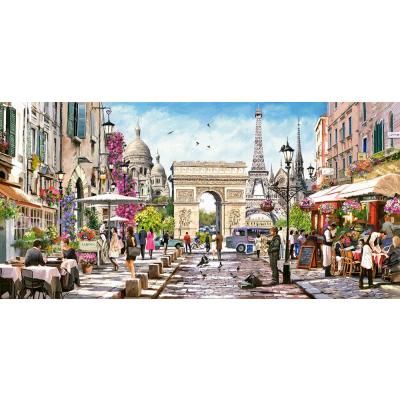 Billede af Charmerende Paris - Panorama, 4000 brikker