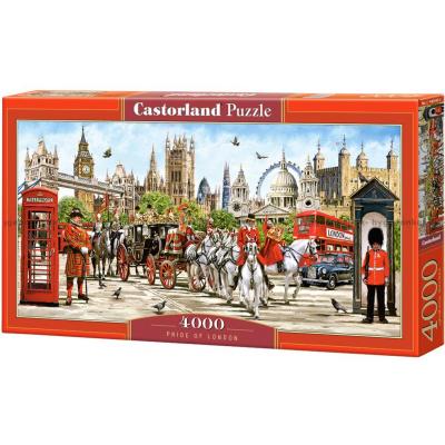 Charmerende London - Panorama, 4000 brikker