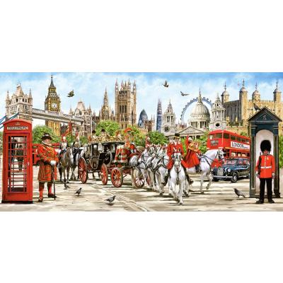 Billede af Charmerende London - Panorama, 4000 brikker
