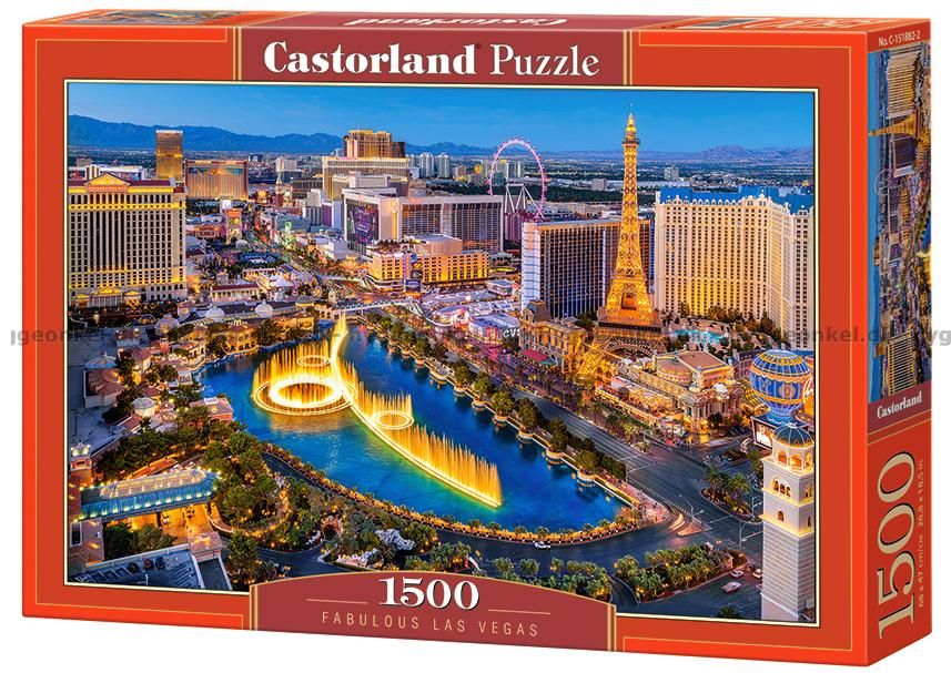 Castorland c-151882-2 Fabulous las vegas-puzzle 1500 piezas-nuevo 