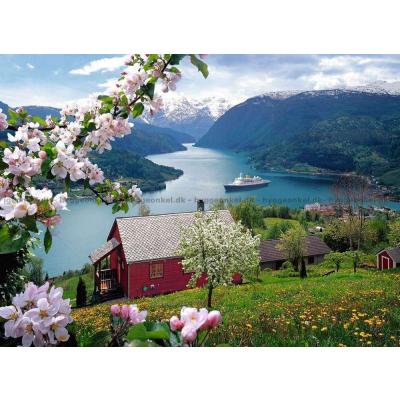 Billede af Norsk idyl, 500 brikker
