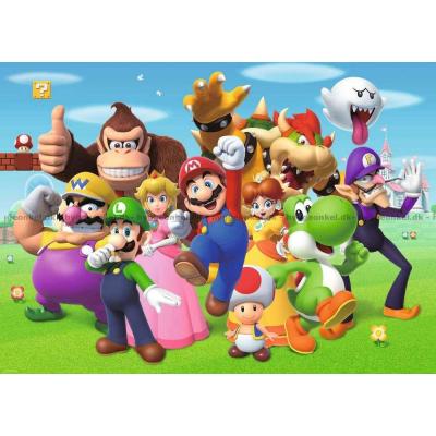 Billede af Super Mario og venner, 1000 brikker