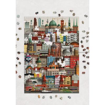 Billede af Schwartz: Berlin, 1000 brikker