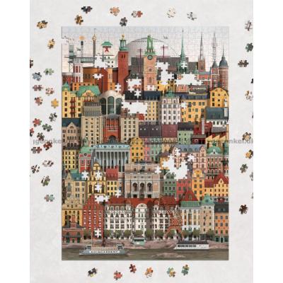 Billede af Schwartz: Stockholm, 1000 brikker