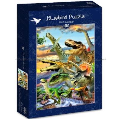 Robinson: Dinosaurer i solnedgangen, 1000 brikker