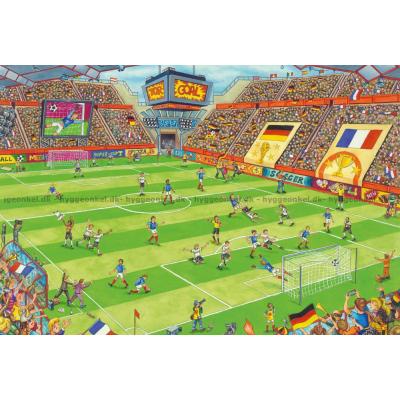 Billede af Fodboldkampen, 150 brikker