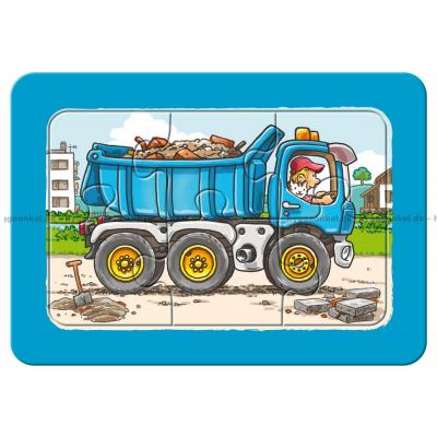 Billede af Arbejdsmaskiner, 3x6 brikker