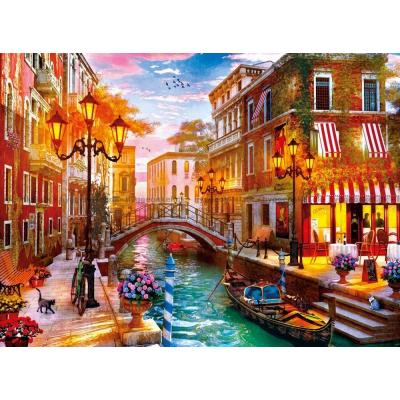 Billede af Davison: Solnedgang over Venedig, 500 brikker