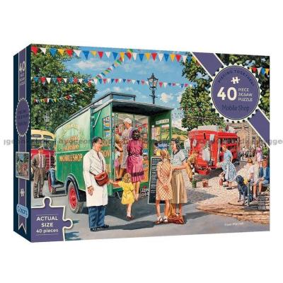 T. Mitchell: Den mobile butik, 40 brikker