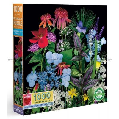 En sommerhave, 1000 brikker