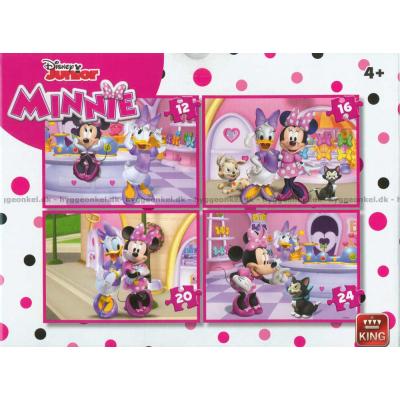 Disney: Minnie Mouse, 4 i 1, 12 brikker