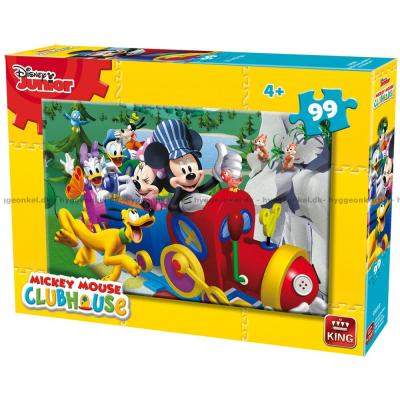 Disney: Mickey Mouse - Toget, 99 brikker