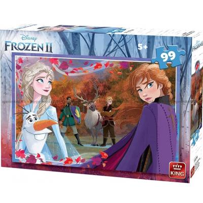 Disney: Frost 2 - Anne, Elsa og Olaf, 99 brikker
