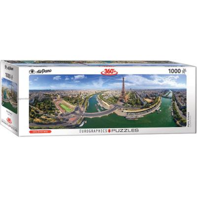 Paris, Frankrig - Panorama, 1000 brikker