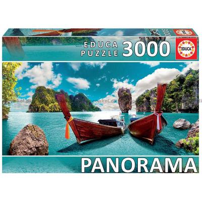 Phuket, Thailand - Panorama, 3000 brikker
