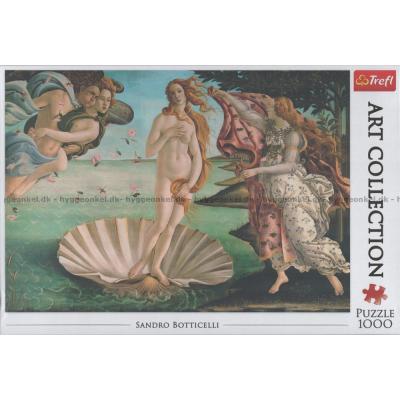 Sandro Botticelli: Venus fødsel, 1000 brikker