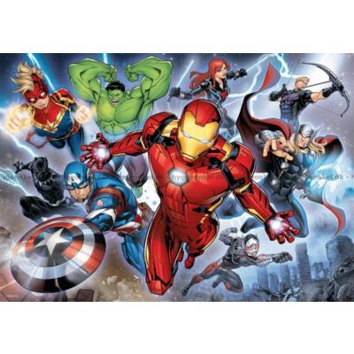 Billede af Marvel: Avengers - Klar til kamp, 200 brikker