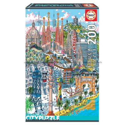 Stanga: Barcelona, 200 brikker