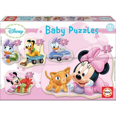 Baby: Disney - Minnie Mouse, 3 brikker