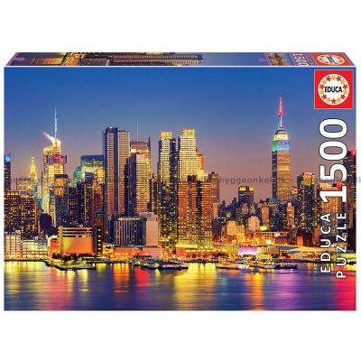Manhattan ved aftentide, 1500 brikker
