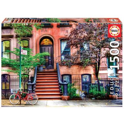 Greenwich Village, New York, 1500 brikker