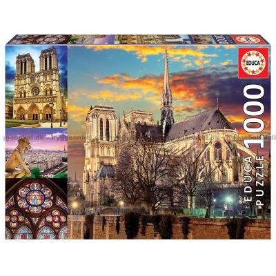 Notre Dame: Collage, 1000 brikker