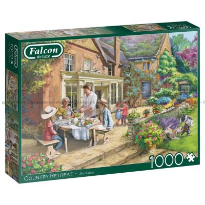 Hygge på terrassen, 1000 brikker