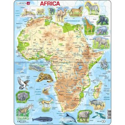 Afrika, 63 brikker