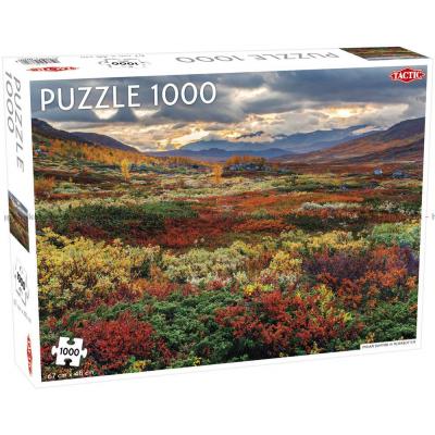 Sverige: Norrbotten - Sommer, 1000 brikker
