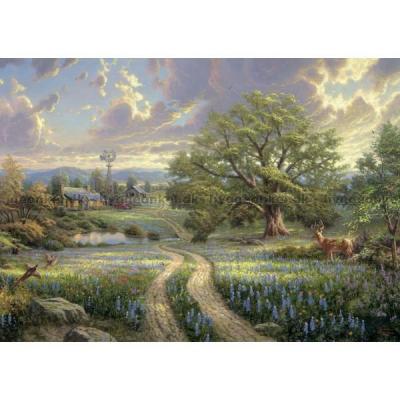 Kinkade: Landlig idyl, 1000 brikker