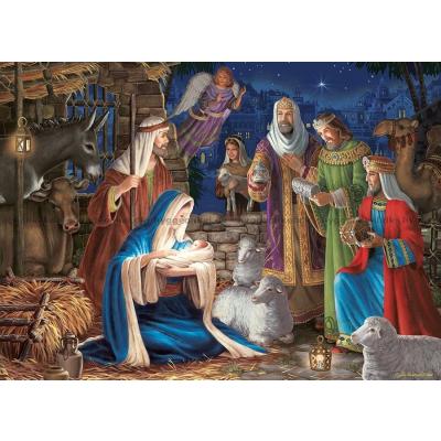 Billede af Dillon: Julenat i Bethlehem, 1000 brikker