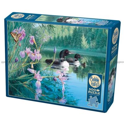 Lommer ved iris, 500 brikker