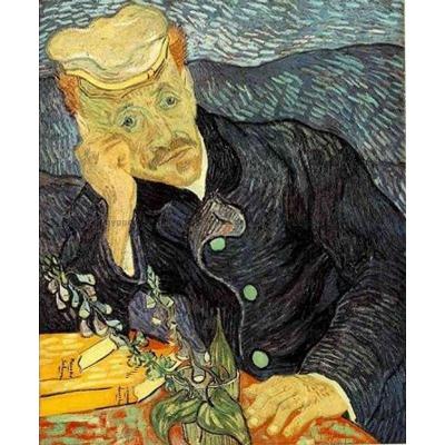 Van Gogh: Portræt af doktor Gachet, 1000 brikker