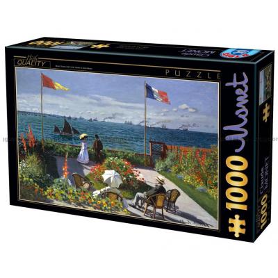Monet: Haven i Saint-Adresse, 1000 brikker