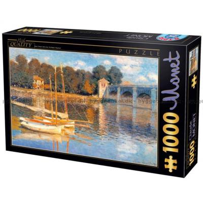 Monet: Broen ved Argenteuil, 1000 brikker