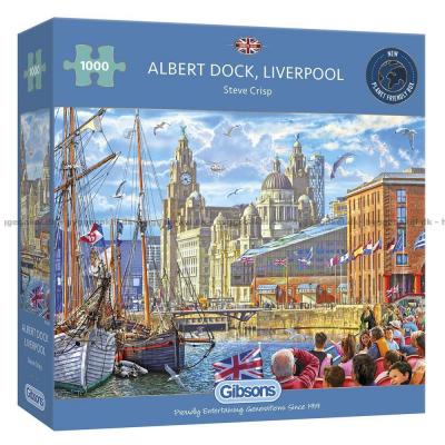 Crisp: Albert Dock, Liverpool, 1000 brikker