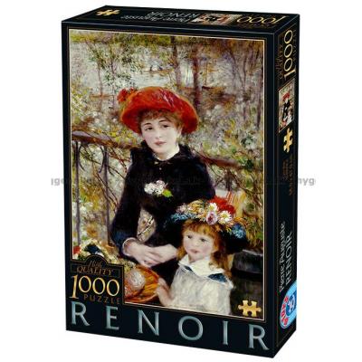 Renoir: To søstre, 1000 brikker