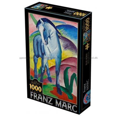 Marc: Blå hest, 1000 brikker