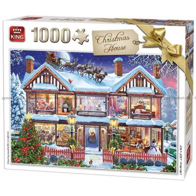 Crisp: Huset til jul, 1000 brikker