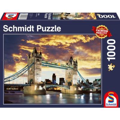 Tower Bridge i London, 1000 brikker