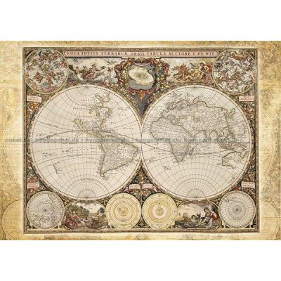 Historisk verdenskort, 2000 brikker