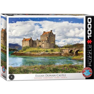 Eilean Donan slottet, Skotland, 1000 brikker
