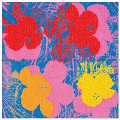 Billede af Warhol: Blomster, 500 brikker
