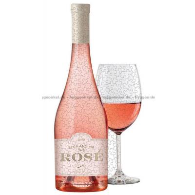 Billede af Rose dagen lang, 2 i 1 - Formet motiv, 500 brikker